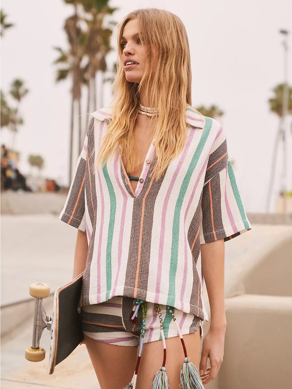 Free People Soleil Time Endless Summer Polo